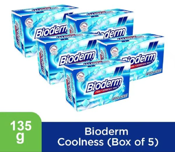 Bioderm Soap Coolness (Blue) 135g/6's