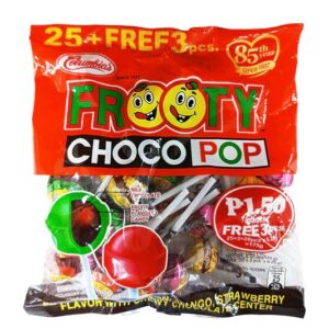 Columbia's Frooty Chocolate Pop 25's