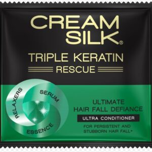 Creamsilk Conditioner Triple Keratin HairFall (Green) 15ml