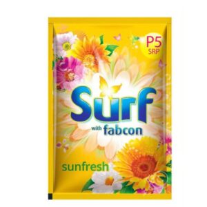 Surf Powder with Fabric Conditioner Sunfresh (Yellow) 65g