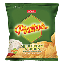 Piattos Sour Cream & Onion 40g