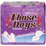 Those Days Sanitary Napkin All Night 8's