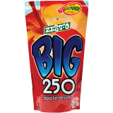 Zesto Big 250 Apple Juice 250ml/10's