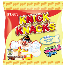 Knick Knacks Milk Coated 21g/10's