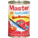 Master Sardines Red with Chili 155g