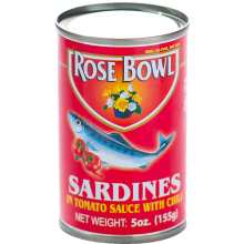 Rose Bowl Sardines with Chili 155g