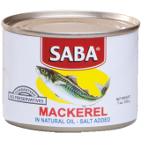 Saba Mackerel in Natural Oil 200g
