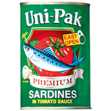 Uni-Pak Premium Sardines Green 155g
