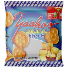 Yahoo Cheese Biscuit 10g/12's