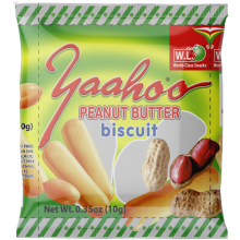 Yahoo Peanut Butter Biscuit 10g/12's