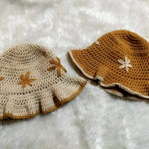 Crochet Bucket Hat Large