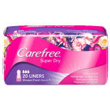 Carefree Liner Super Dry Scented 20's