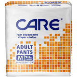 Care Adult Diaper Pants Medium 10's