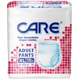 Care Adult Diaper Pants XLarge 10's