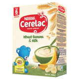 Nestle Cerelac Wheat Banana & Milk 250g