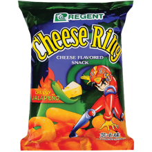 Regent Cheese Ring Snack Jalapeno 60g