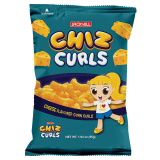 Chiz Curls Snack Cheese Flavor 55g