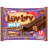 Luv-Lov Buddy Milk Chocolate 15's