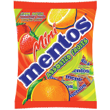 Mentos Mini Assorted Fruit Roll 20's