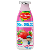 Del Monte Mr. Milk Strawberry 80ml/6's