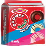 Doowee Donuts Assorted 42g/10's