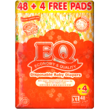 EQ Diaper Colors XL 48+4's