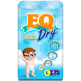 EQ Diaper Dry Large 4's