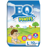 EQ Diaper Pants Large 10's