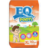 EQ Diaper Pants Xtra Large 10's