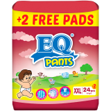 EQ Diaper Pants XXL 24+2's