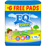 EQ Diaper Pants Large 66+6's