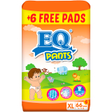 EQ Diaper Pants Xtra Large 66+6's