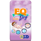 EQ Diaper Dry Newborn 4's