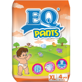 EQ Diaper Pants Xtra Large 4's