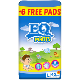 EQ Diaper Pants Large 40+6's