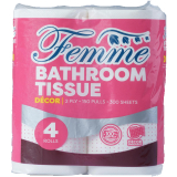 Femme Bathroom Tissue 2-Ply 4's